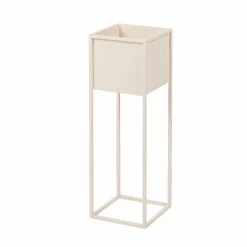 Supports Pour Plantes^CASA LARGO Pot De Fleurs Noir