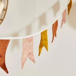 Kids^CASA LEON Guirlande De Drapeaux Rouge