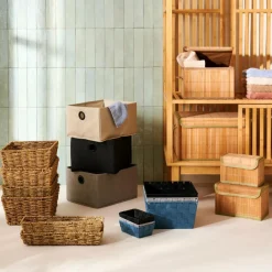 Paniers Tiroirs^CASA LINOLUX Panier De Rangement Beige