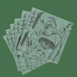 Serviettes^CASA LOLIUM GREEN Set De 20 Serviettes Vert