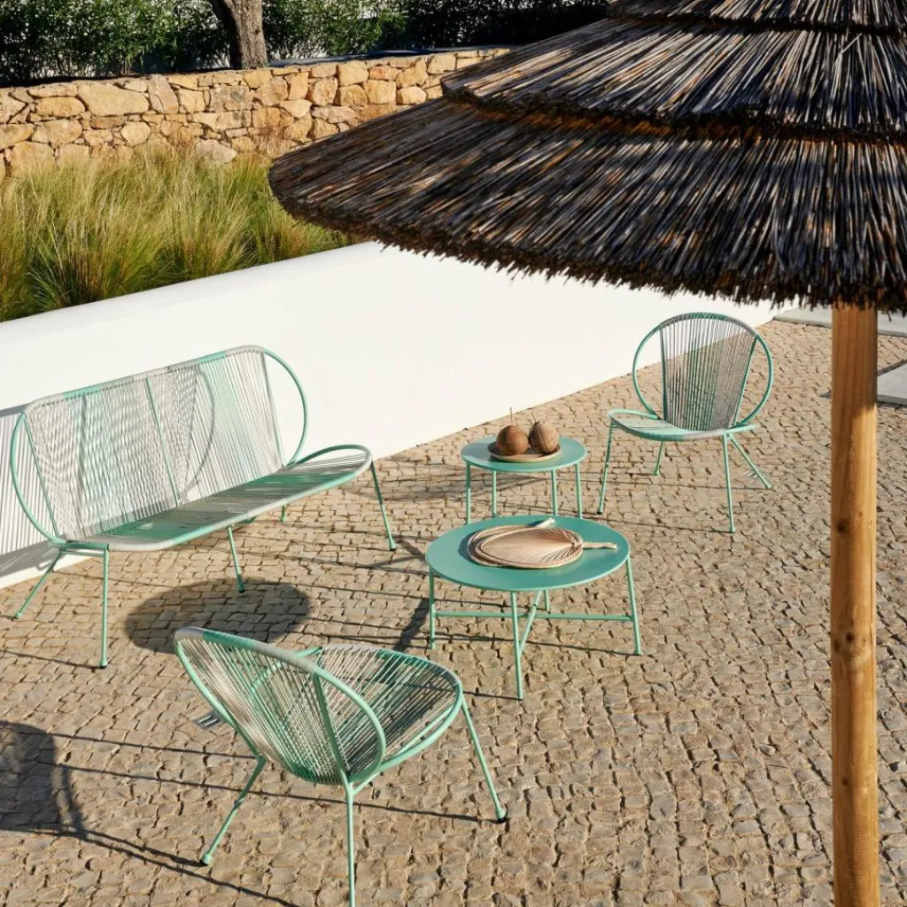 Salon De Jardin^CASA LUGO Set Lounge Aqua