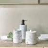 Accessoires Lavabo^CASA LUNA Boîte à Coton Avec Couvercle Blanc