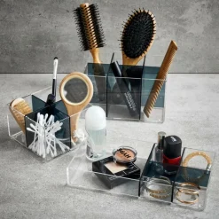 Accessoires Lavabo^CASA LUXACRYL Organisateur Transparent