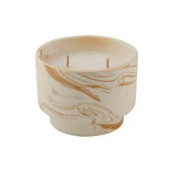Bougies De Jardin^CASA MARBLE Bougies D'extérieur Blanc, Orange