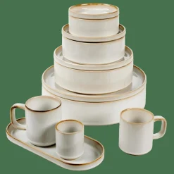 Mugs^CASA MINERAL MARBLE Mug Avec Anse 30 CL Blanc