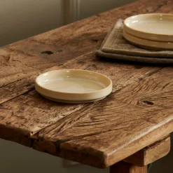Assiettes^CASA MINERAL SAND Assiette Beige