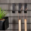 Decoration Murale^CASA MODULAR 5 Crochets S Noir