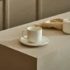 Tasses^CASA MOON Tasse Et Soucoupe 20 CL Blanc