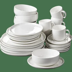 Tasses^CASA MOON Tasse Et Soucoupe 20 CL Blanc