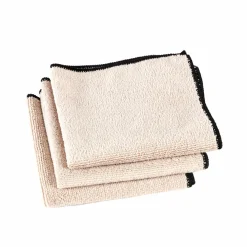 Torchons^CASA MULTI Chiffon Microfibre Set De 3 Caramel