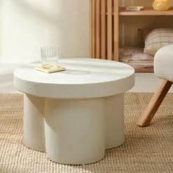 Tables D'Appoint^CASA NESI Table D'appoint Blanc