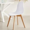 Chaises De Salle À Manger^CASA NEW MATS Chaise De Salle à Manger Blanc