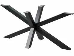 Tables À Manger^CASA NEW OAK Pieds De Table A Noir