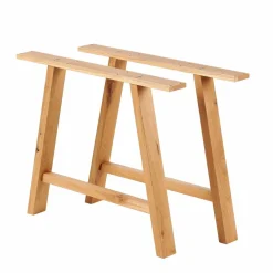 Tables À Manger^CASA NEW OAK Pieds De Table Noir