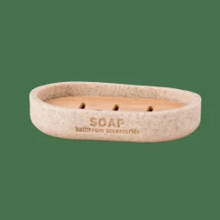 Accessoires Lavabo^CASA NEW RESIN Porte-savon Naturel