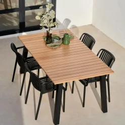 Chaises De Jardin^CASA NOMI Chaise Noir