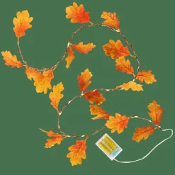 Automne|Guirlandes Lumineuses^CASA OAK LEAF Guirlande Lumineuse Brun