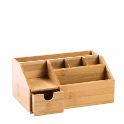 Accessoires Lavabo^CASA ORGANOO Boîte à Coton Naturel