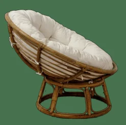 Fauteuils^CASA PAPASAN Chaise Lounge Naturel, Blanc Cassé