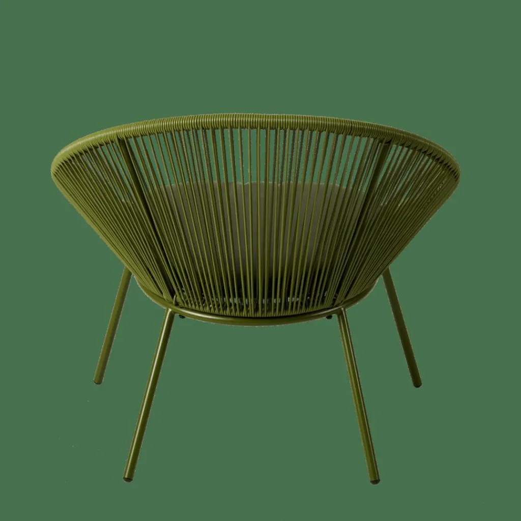 Fauteuils De Jardin^CASA PAPAYO Chaise Lounge Avec Coussin Vert