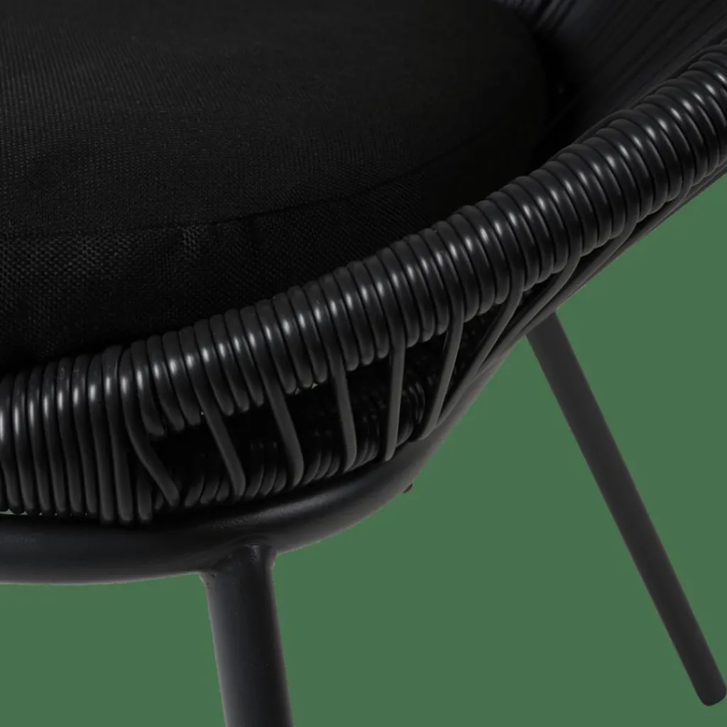 Fauteuils De Jardin^CASA PAPAYO Chaise Lounge Noir