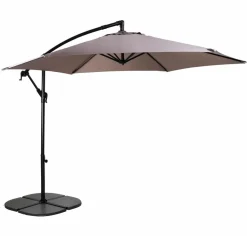 Pieds De Parasol Et Dalles^CASA PARMA Dalle Remplissable Set De 2 Gris