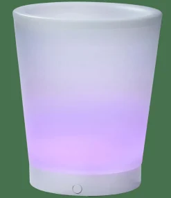Refroidisseurs À Vin^CASA PARTY Seau à Glace Avec Moodlight Blanc
