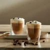 Verres À Café|Verres À Thé^CASA PAUSA Verre Double Paroi Set De 2 25 CL Transparent