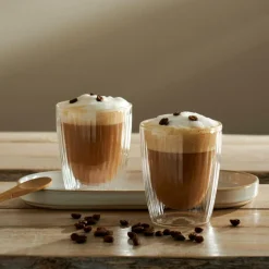 Verres À Café|Verres À Thé^CASA PAUSA Verre Double Paroi Set De 2 25 CL Transparent