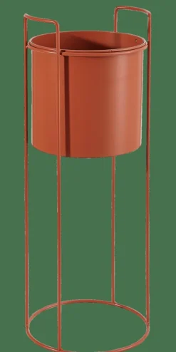 Supports Pour Plantes^CASA PLUTO Pot De Fleurs Terre Cuite