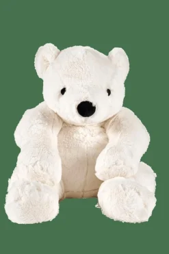 Kids^CASA POLA Ours Blanc Peluche Blanc