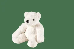 Kids^CASA POLA Ours Blanc Peluche Blanc