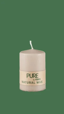 Bougies^CASA PURE Bougie Cylindrique Gris