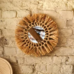Photophores^CASA RAFFIA Photophore Naturel