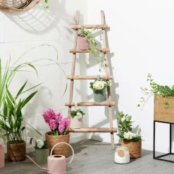 Kids|Porte-Plantes À Suspendre^CASA RECYCLE Échelle Naturel