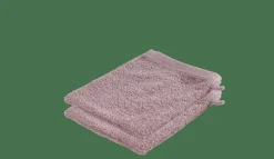 Gants De Toilette^CASA RECYCLE Gants De Toilette Set De 2 Mauve