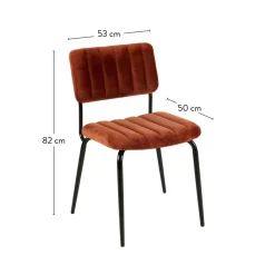 Chaises De Salle À Manger^CASA ROXY Chaise De Salle à Manger Largeur : 46cm