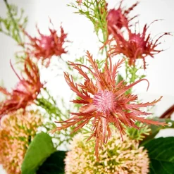 Branches Artificielles^CASA RUBY Plante Artificielle Rouge