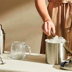 Cocktail Accessoires^CASA SHAKE & STIR Seau à Glace Avec Pince 1,3l