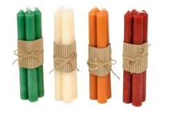 Bougies^CASA SHORTY Bougies Dîner Orange