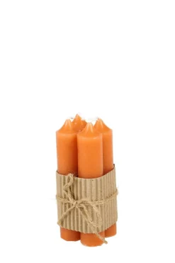 Bougies^CASA SHORTY Bougies Dîner Orange