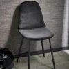 Chaises De Salle À Manger^CASA SILKE Chaise Noir