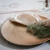 Assiettes Deco^CASA SILVERFOIL Assiette Déco Argent