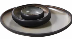 Assiettes^CASA SLATE Assiette Noir