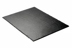 Assiettes^CASA SLATE Assiette Noir