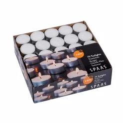 Bougies^CASA SPAAS Bougies Chauffe-plat Set De 75 Blanc