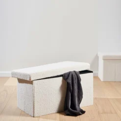 Kids|Poufs De Rangement^CASA STOR Avec Rangement Blanc