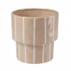 Pots De Fleurs^CASA STRIPES Pot De Fleurs Sable