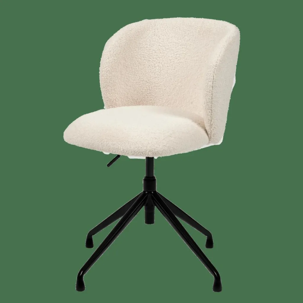Chaises De Bureau^CASA TATE Chaise De Bureau Blanc