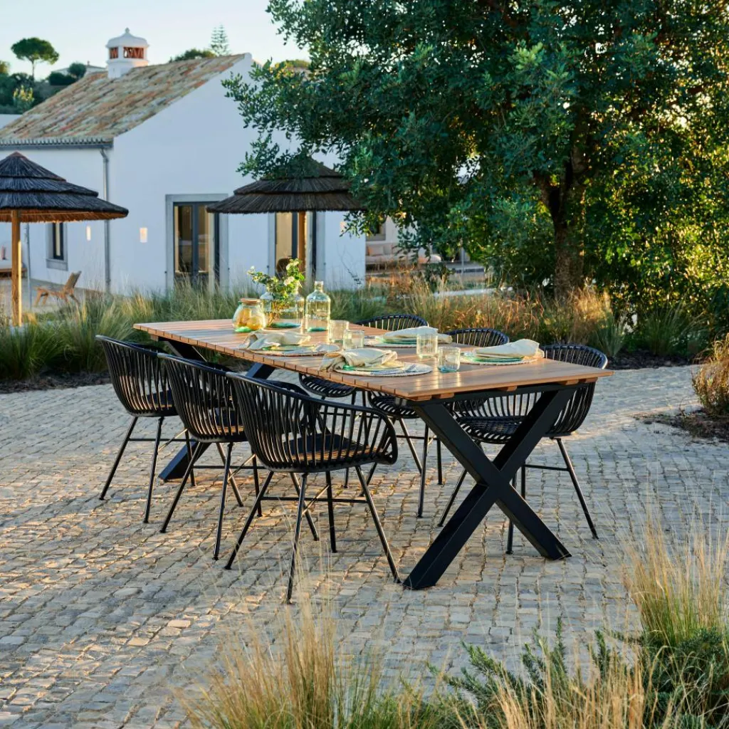 Chaises Longues^CASA TEAK LUXE Chaise Longue Naturel